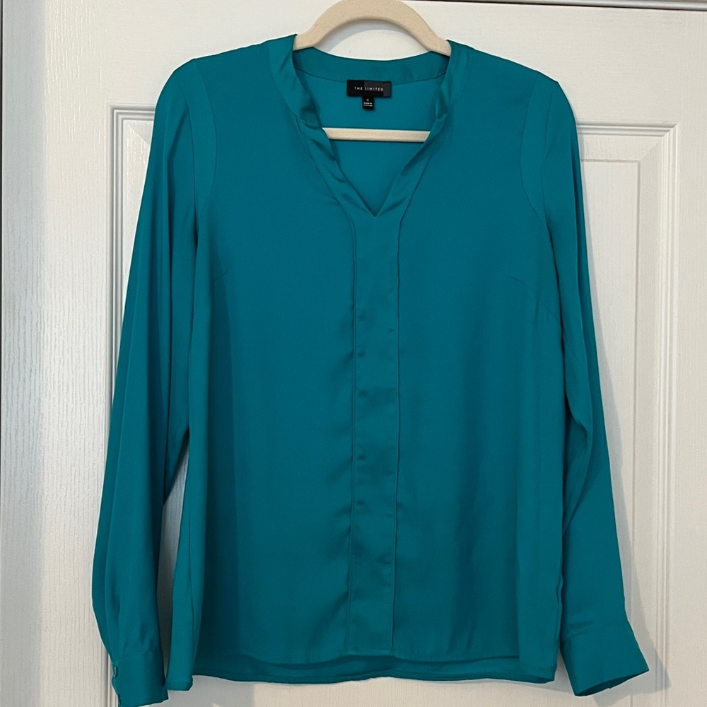 The Limited Teal Blouse | Size Small